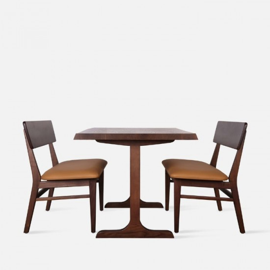 SEN Bench with Back, Natural Walnut SEN Bench with Back, Natural Walnut