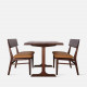SEN Bench with Back, Natural Walnut SEN Bench with Back, Natural Walnut