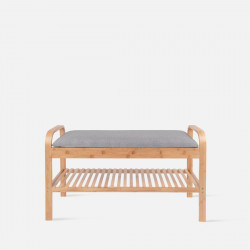 Bench Arch bamboo with shelf
