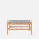 Bench Arch bamboo with shelf [SALE]