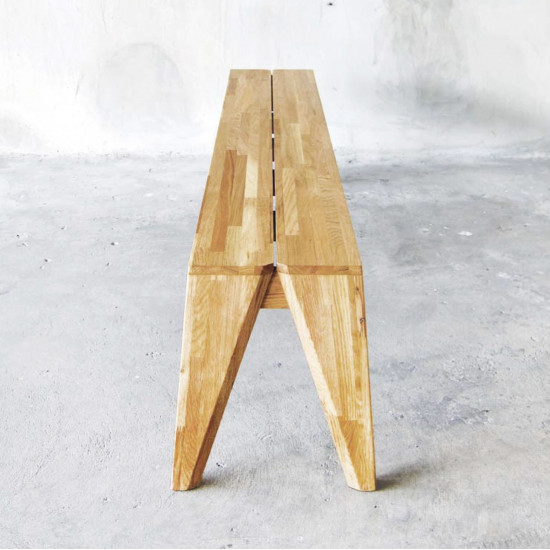 Piece Bench - Walnut Piece Bench - Walnut
