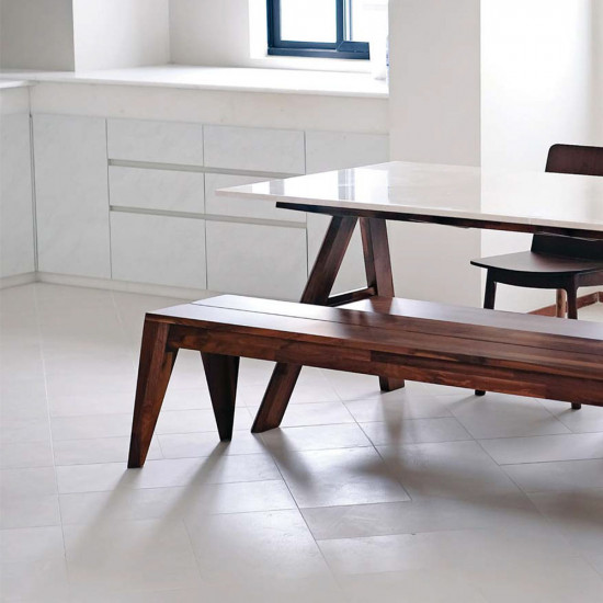 Piece Bench - Walnut Piece Bench - Walnut
