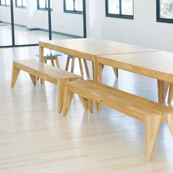 Piece Bench - Walnut Piece Bench - Walnut