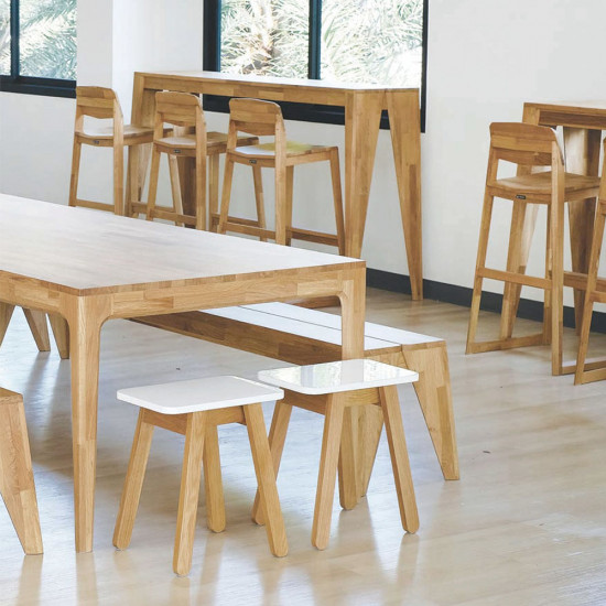 Piece Bench - Walnut Piece Bench - Walnut