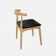 Elbow Style Chair - Oak