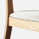 [SALE] Linear Chair, W46, Green with Oak