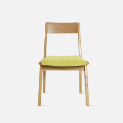 [SALE] Linear Chair, W46, Green with Oak