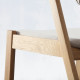 Z Chair, W46, Khaki, Oak [Min:2]