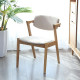 Z Chair, W46, Khaki, Oak [Min:2]