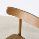Wooden Curve Chair, W45, Oak 
