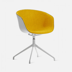 U Shape Armchair, W57, Yellow