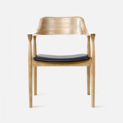 Hiroshima Armchair, W62, Oak [Display x1]