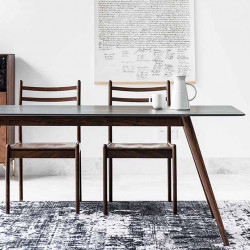 Dandy Wooden Chair, W48, Walnut