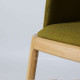 Fin Chair, W56, Steel Blue with Walnut Brown Fin Chair, W56, Steel Blue with Walnut Brown