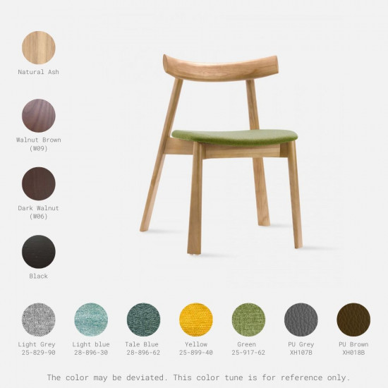 Elbow Chair no.2, W48, Walnut Brown Elbow Chair no.2, W48, Walnut Brown