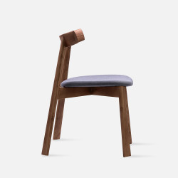 Elbow Chair no.2, W48, Walnut Brown [SALE]