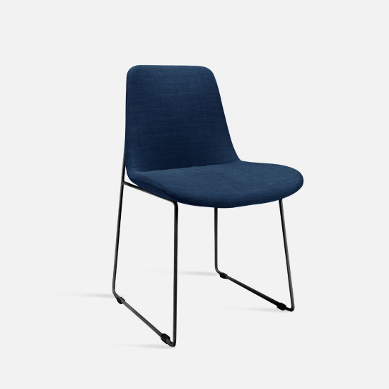 IND Chair, W53, Black Leg