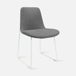 IND Chair, W53, White Leg