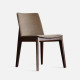 Framework Upholstered Dining Chair, W48, Black