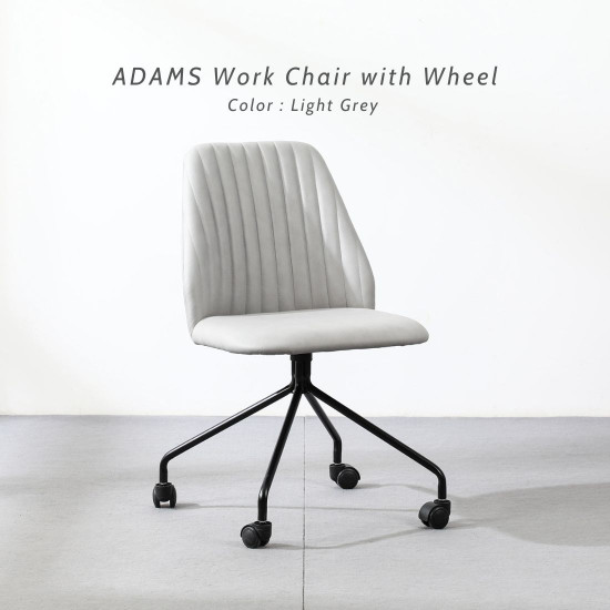 [SALE] ADAMS work chair with wheels, Brown