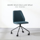 [SALE] ADAMS work chair with wheels, Deep Blue