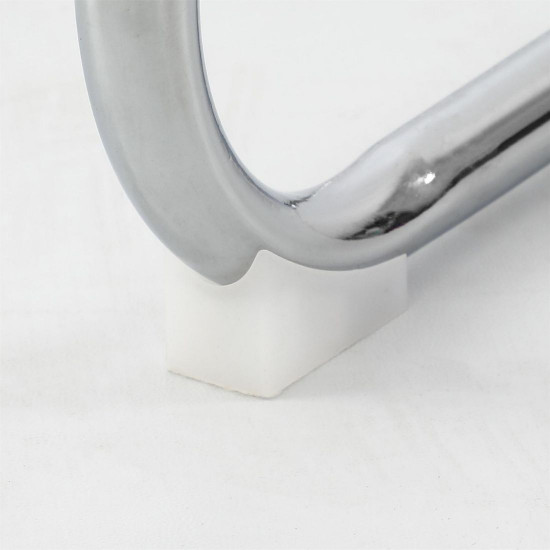  ADAMS S-shape Dining Chair, white [Displayx2]