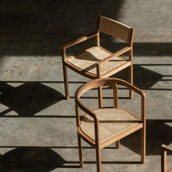 BEGITU Dining Chair, Rattan [Only 4 Left]