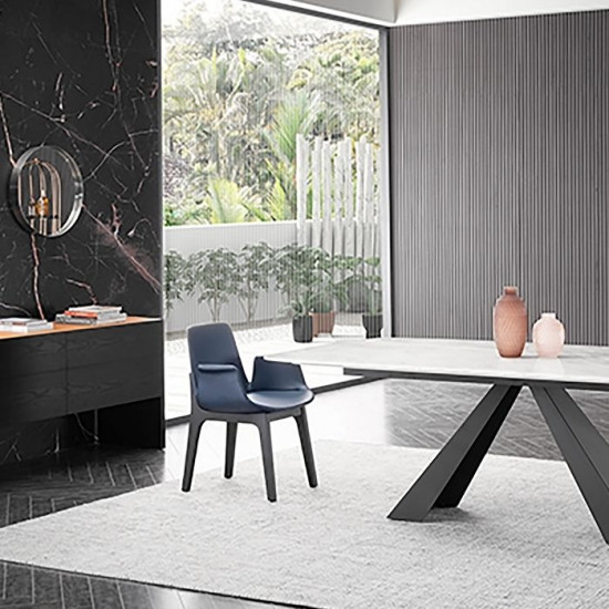 Curve Full Armchair, W56, Black Curve Full Armchair, W56, Black