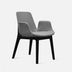 Curve Full Armchair, W56, Black