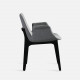 Curve Full Armchair, W56, Black Curve Full Armchair, W56, Black