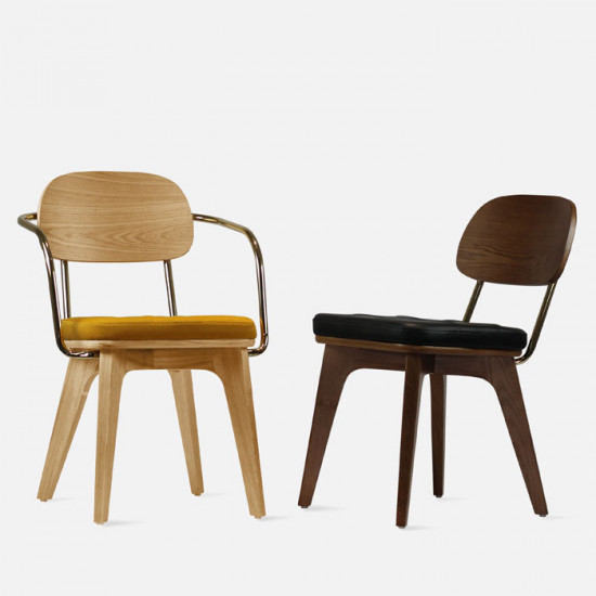 LENOX Dining Chair, W50, Natural Ash