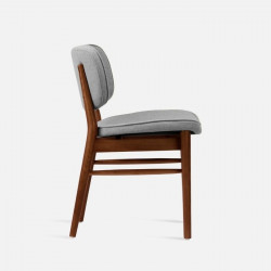 HANNA Chair, W50, Walnut Brown
