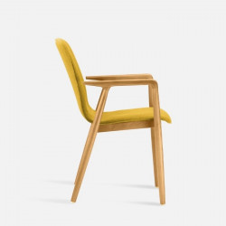 Juno Armchair, W53, Natural Ash