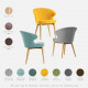 FIN Chair No.2, Natural Ash, Yellow FIN Chair No.2, Natural Ash, Yellow