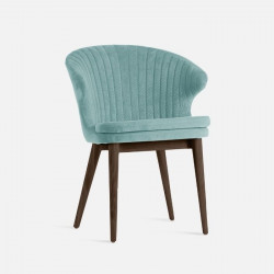 FIN Chair No.2, W58, Walnut