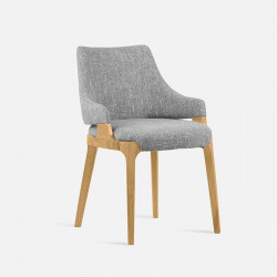 Ellis Armchair W59, Natural Ash