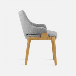 Ellis Armchair W59, Natural Ash