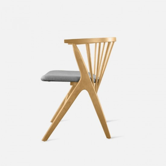 Willow Armchair, W56, Natural Ash