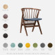 Willow Armchair, Walnut Brown Willow Armchair, Walnut Brown