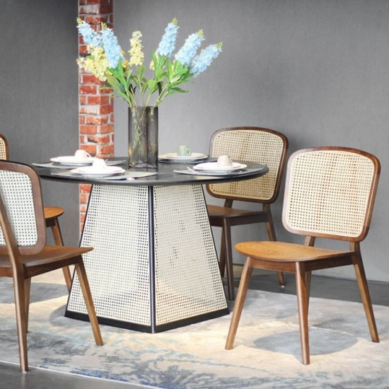 Willow Rattan Dining Chair W52 Willow Rattan Dining Chair W52