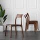 OAKI Chair, Walnut Brown