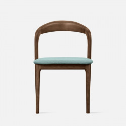 LUCA Dining Chair, W50, Walnut Brown