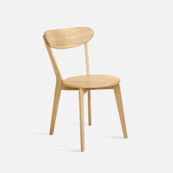 LENA Dining Chair W42 Oak 