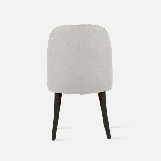 JC Armless Chair, W52, Black Legs [SALE]