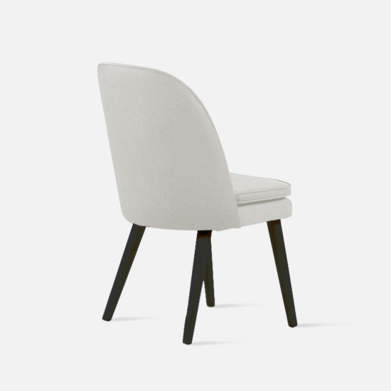 JC Armless Chair, W52, Black Legs [SALE]