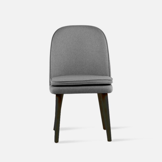 [Display] JC Armless Chair, W52, Black Legs 