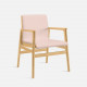 Framework Upholstered Dining Chair, W58, NA Framework Upholstered Dining Chair, W58, NA