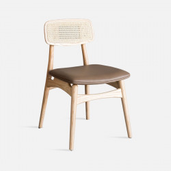 [SALE] ALYA Rattan Dining Chair, Ash