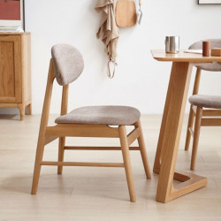 KIKO dining chair, Oak