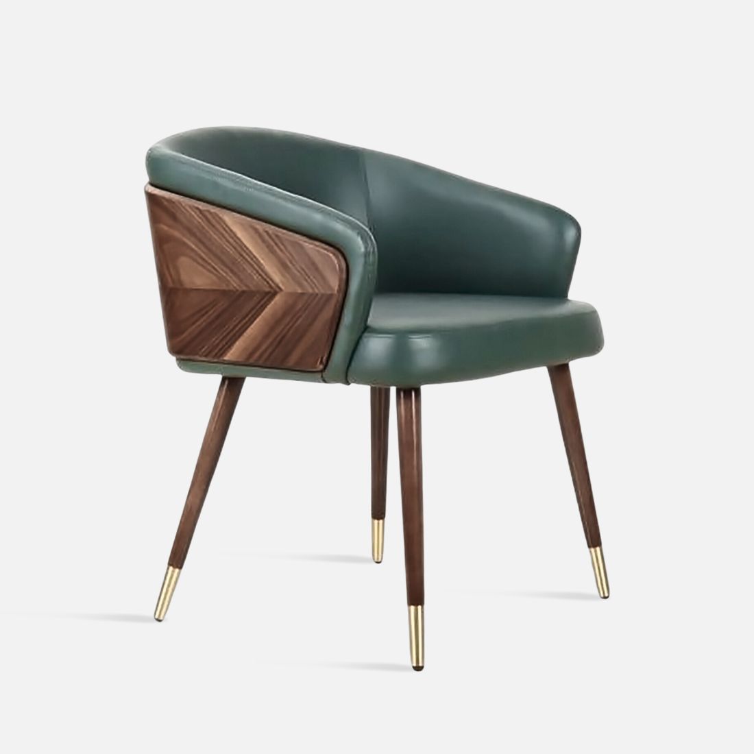 Willow wood frame armchair